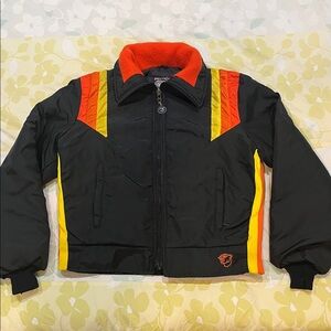 Arcticwear Vintage Jacket with Red and Yellow Accents